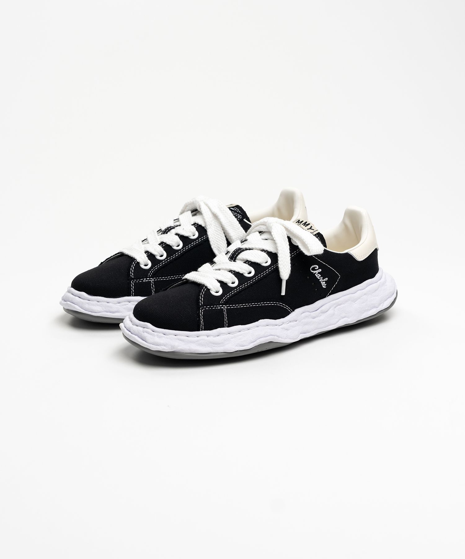  Giày Maison Mihara Yasuhiro Charles OG Sole 'Black White' 