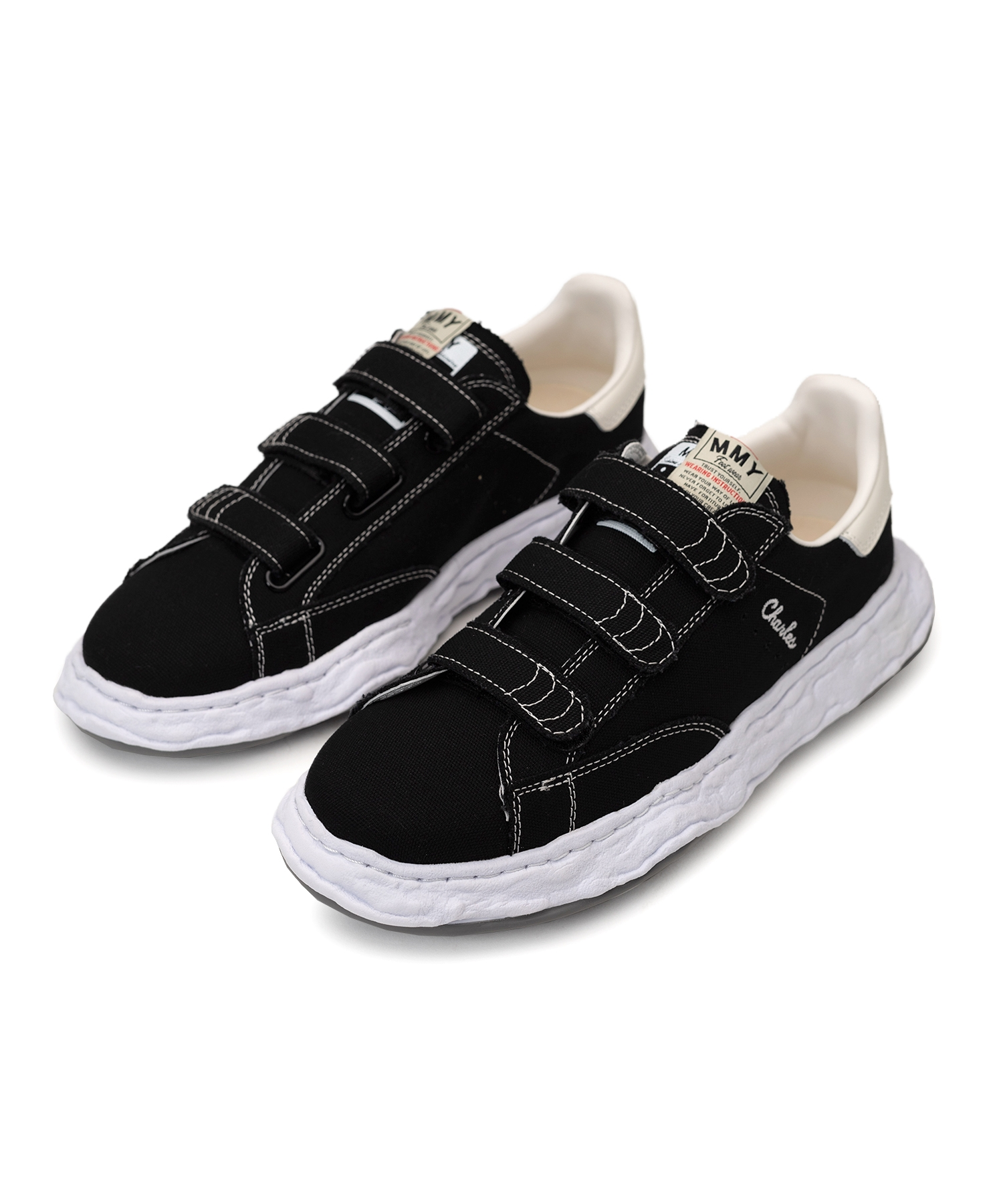  Giày Maison Mihara Yasuhiro Charles OG Sole 'Black White' 