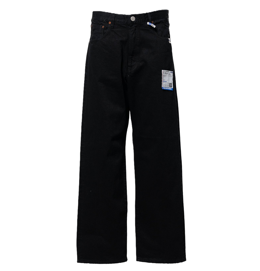  Quần Maison Mihara Yasuhiro One Washed Denim Pants 'Black' 