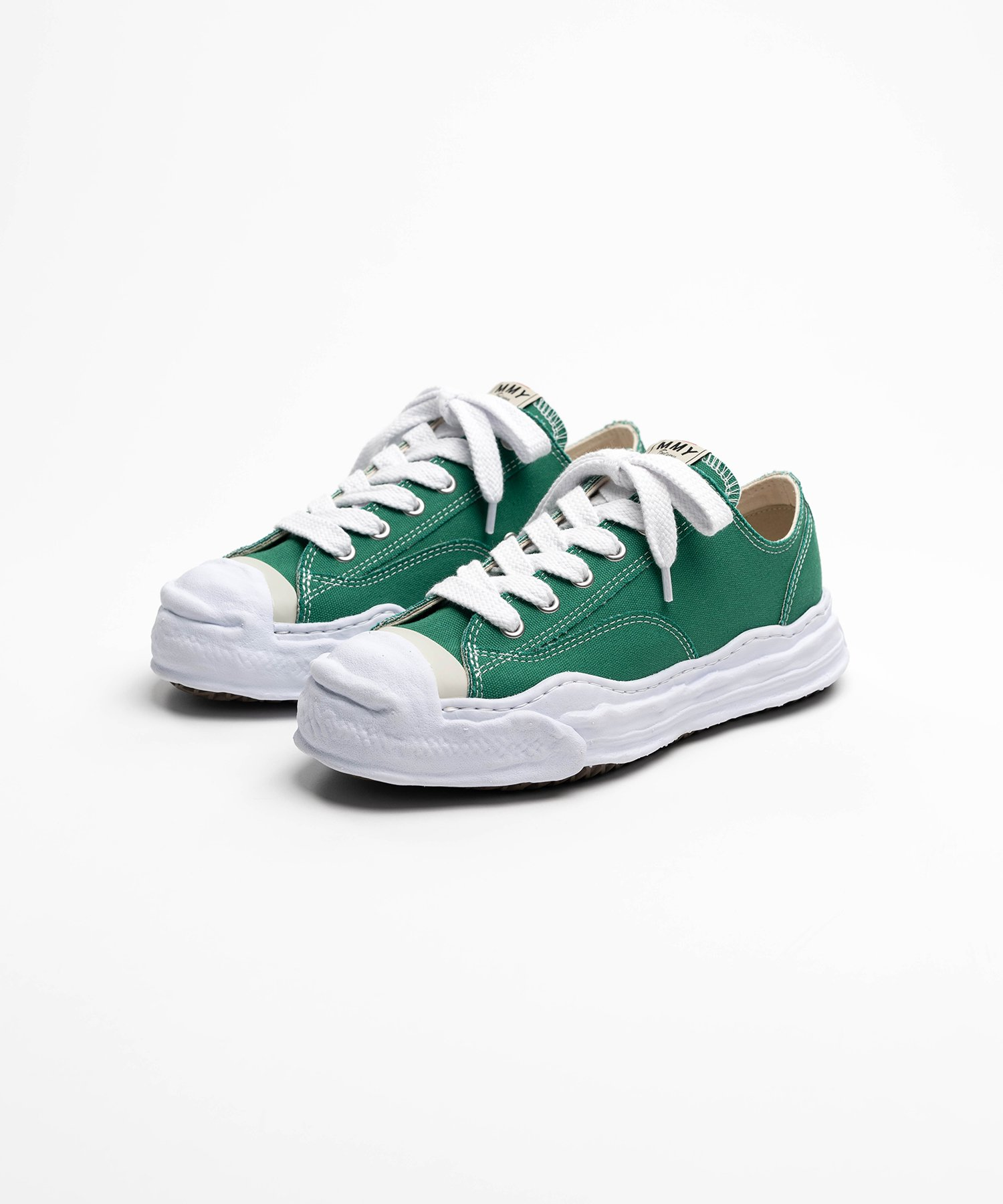  Giày Maison Mihara Yasuhiro Hank OG Sole Canvas 'Green' 