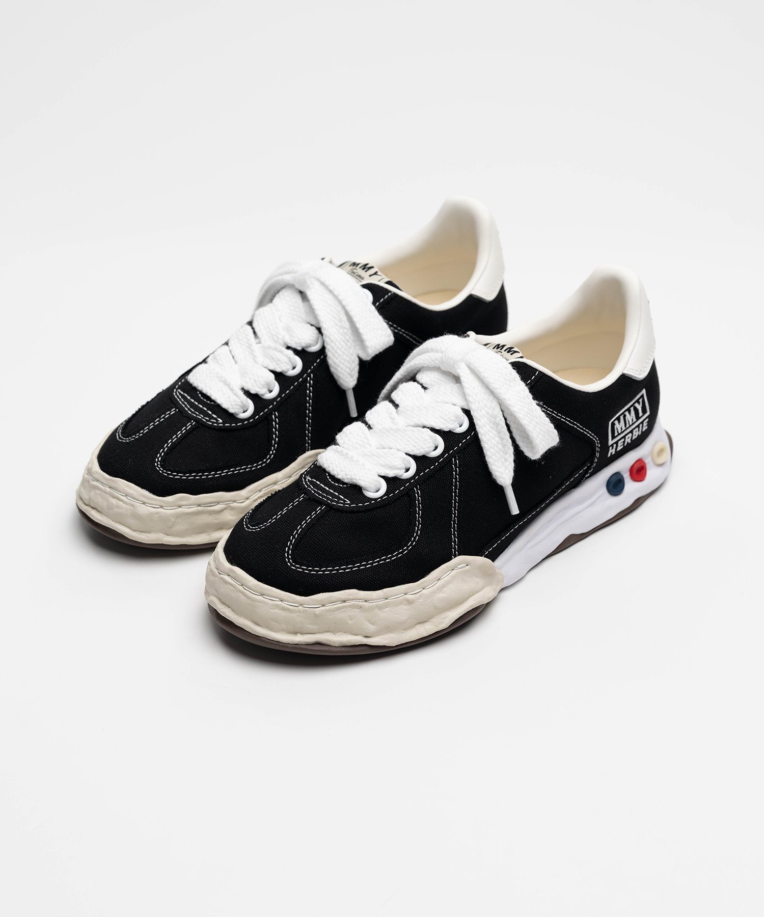  Giày Maison Mihara Yasuhiro Herbie OG Sole 'Black White' 