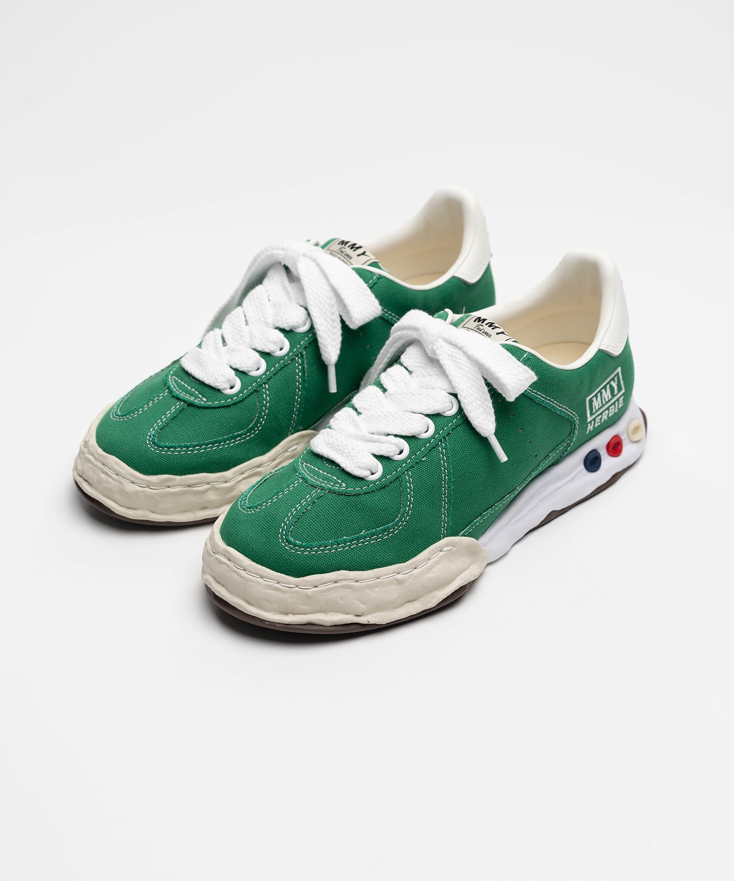  Giày Maison Mihara Yasuhiro Herbie OG Sole 'Green' 