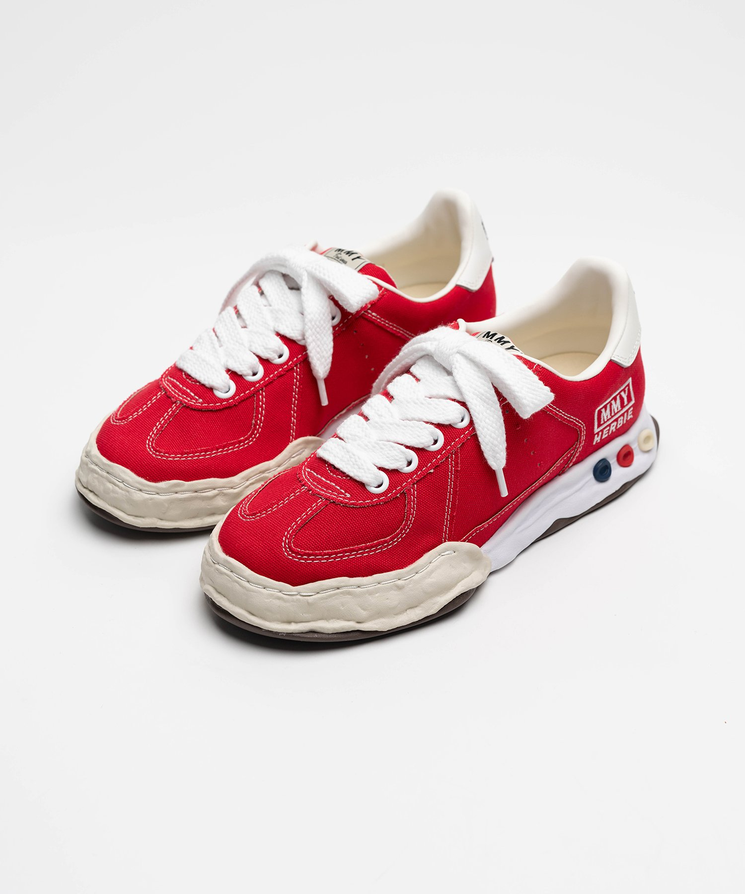  Giày Maison Mihara Yasuhiro Herbie OG Sole 'Red' 
