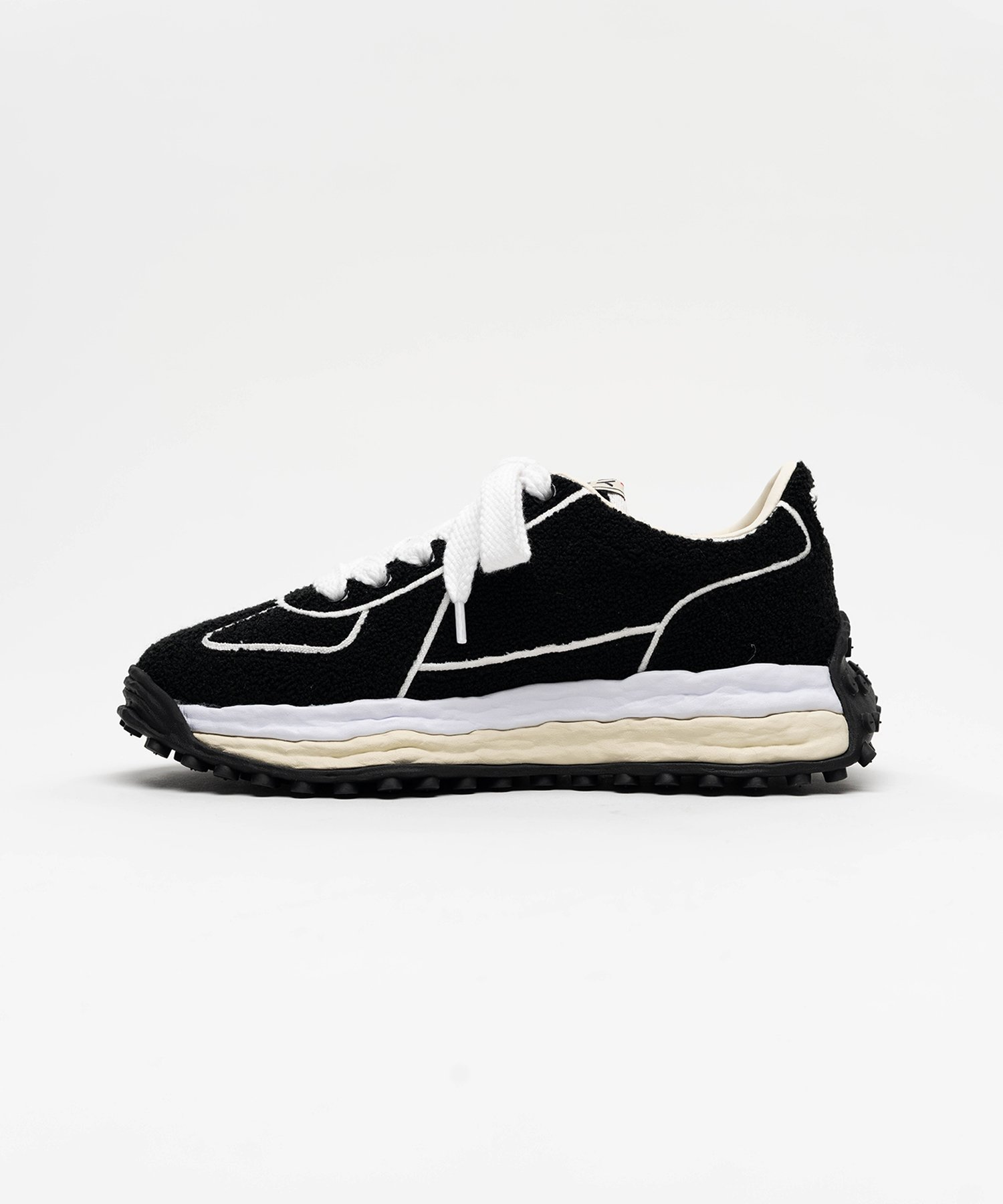  Giày Maison Mihara Yasuhiro Larry OG Sole Chenille 'Black' 