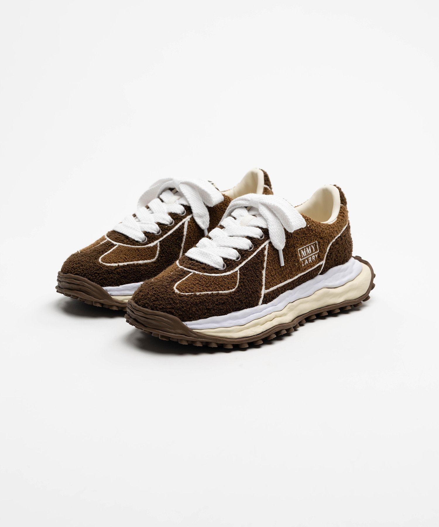 Giày Maison Mihara Yasuhiro Larry OG Sole Chenille 'Brown' 
