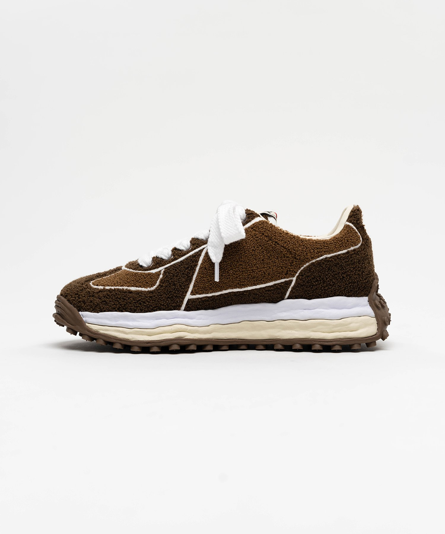 Giày Maison Mihara Yasuhiro Larry OG Sole Chenille 'Brown' 