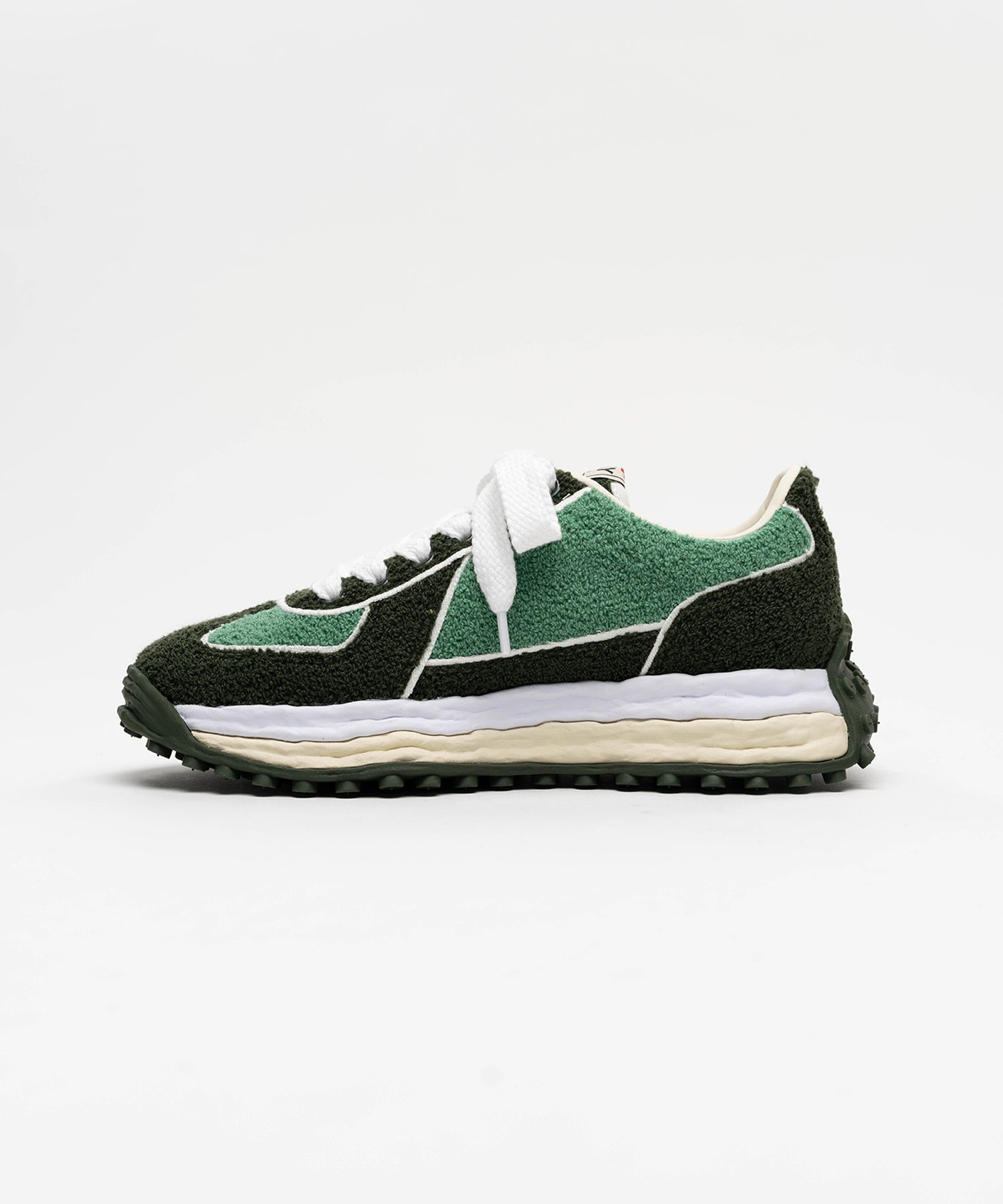  Giày Maison Mihara Yasuhiro Larry OG Sole Chenille 'Green' 
