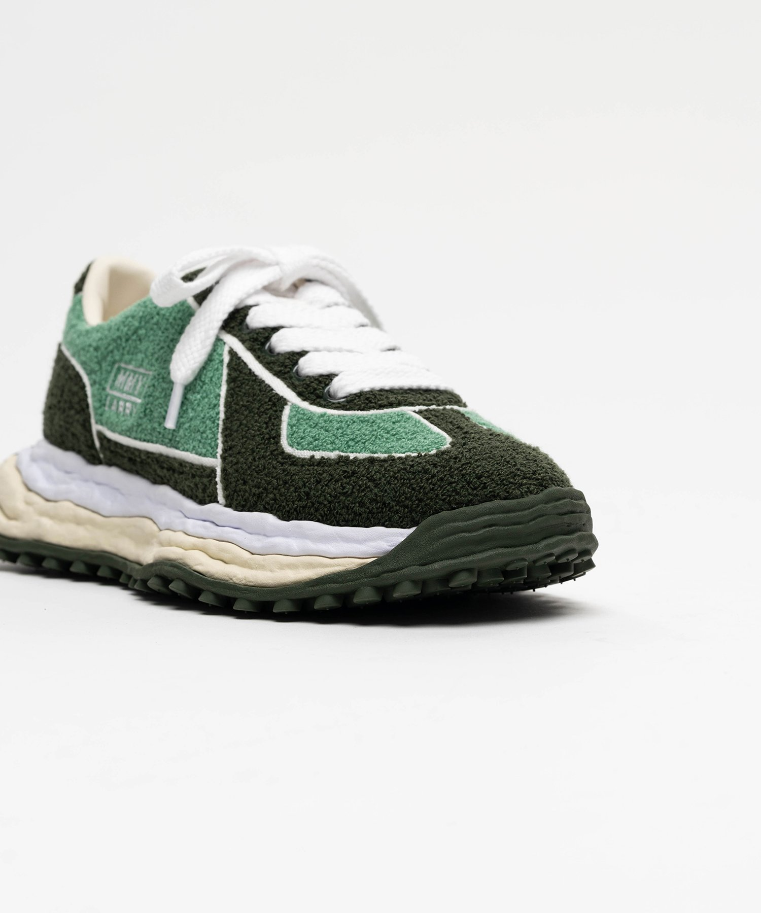  Giày Maison Mihara Yasuhiro Larry OG Sole Chenille 'Green' 