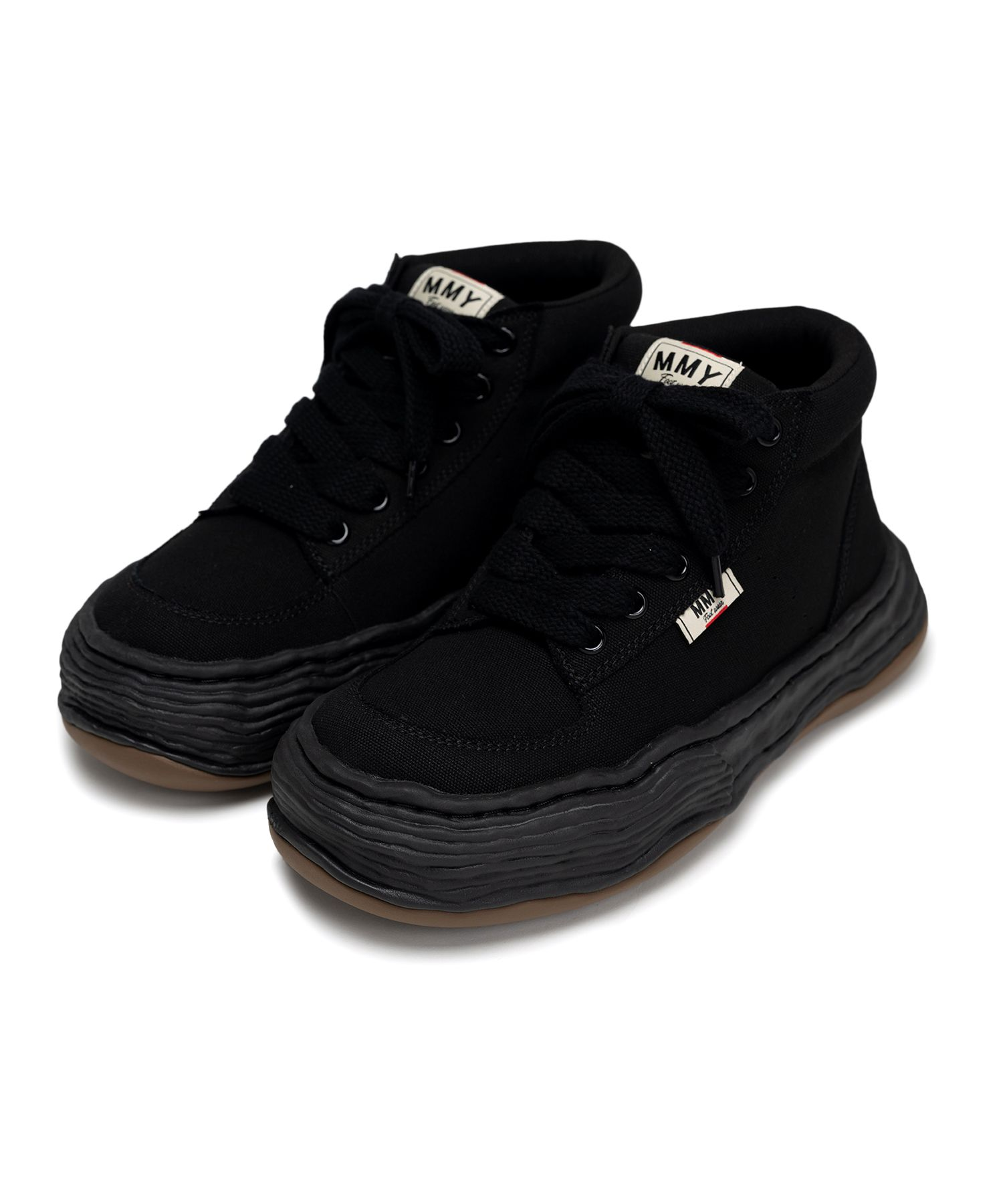  Giày Maison Mihara Yasuhiro Oliver OG Sole Canvas 'Black' 