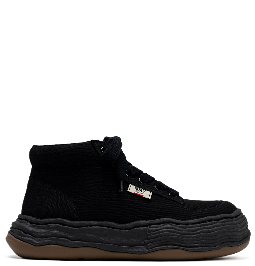  Giày Maison Mihara Yasuhiro Oliver OG Sole Canvas 'Black' 