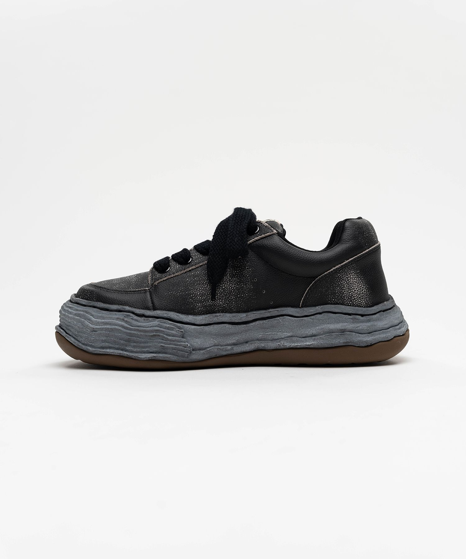  Giày Maison Mihara Yasuhiro Oliver OG Sole Shrink 'Black' 