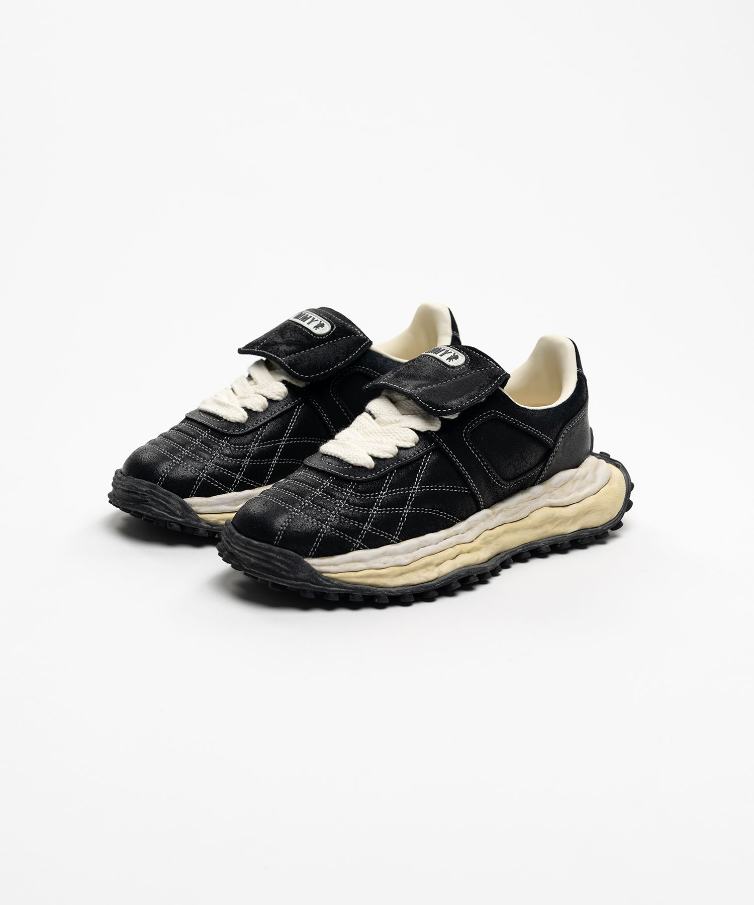  Giày Maison Mihara Yasuhiro Scott OG Sole Brushed 'Black White' 
