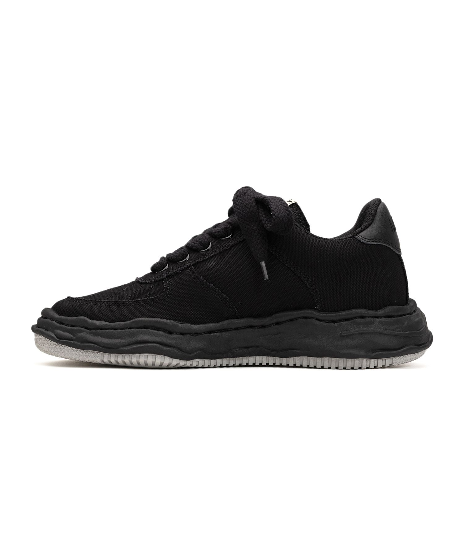  Giày Maison Mihara Yasuhiro Wayne OG Sole Canvas 'Black' 