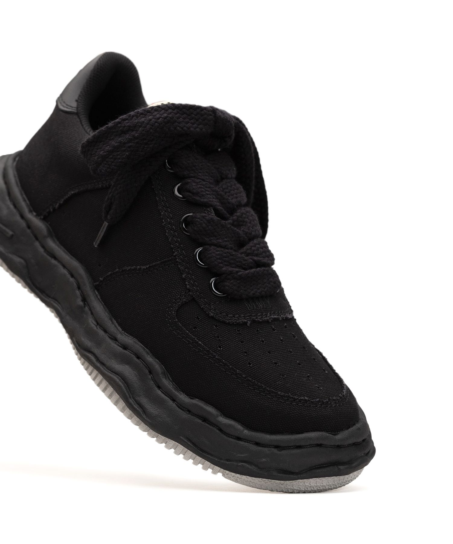  Giày Maison Mihara Yasuhiro Wayne OG Sole Canvas 'Black' 