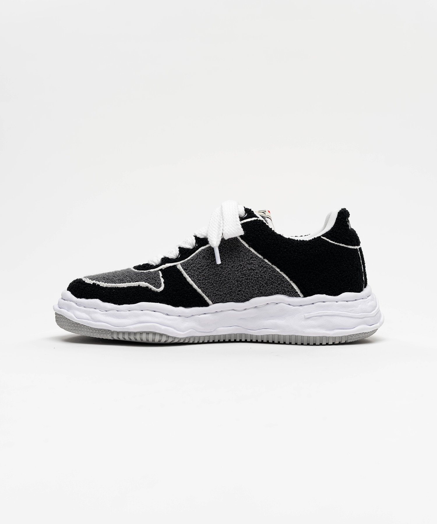  Giày Maison Mihara Yasuhiro Wayne OG Sole Chenille 'Black' 