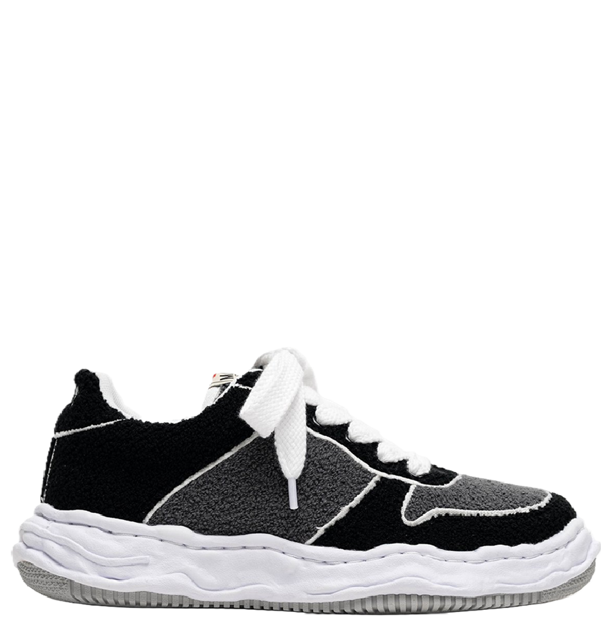  Giày Maison Mihara Yasuhiro Wayne OG Sole Chenille 'Black' 
