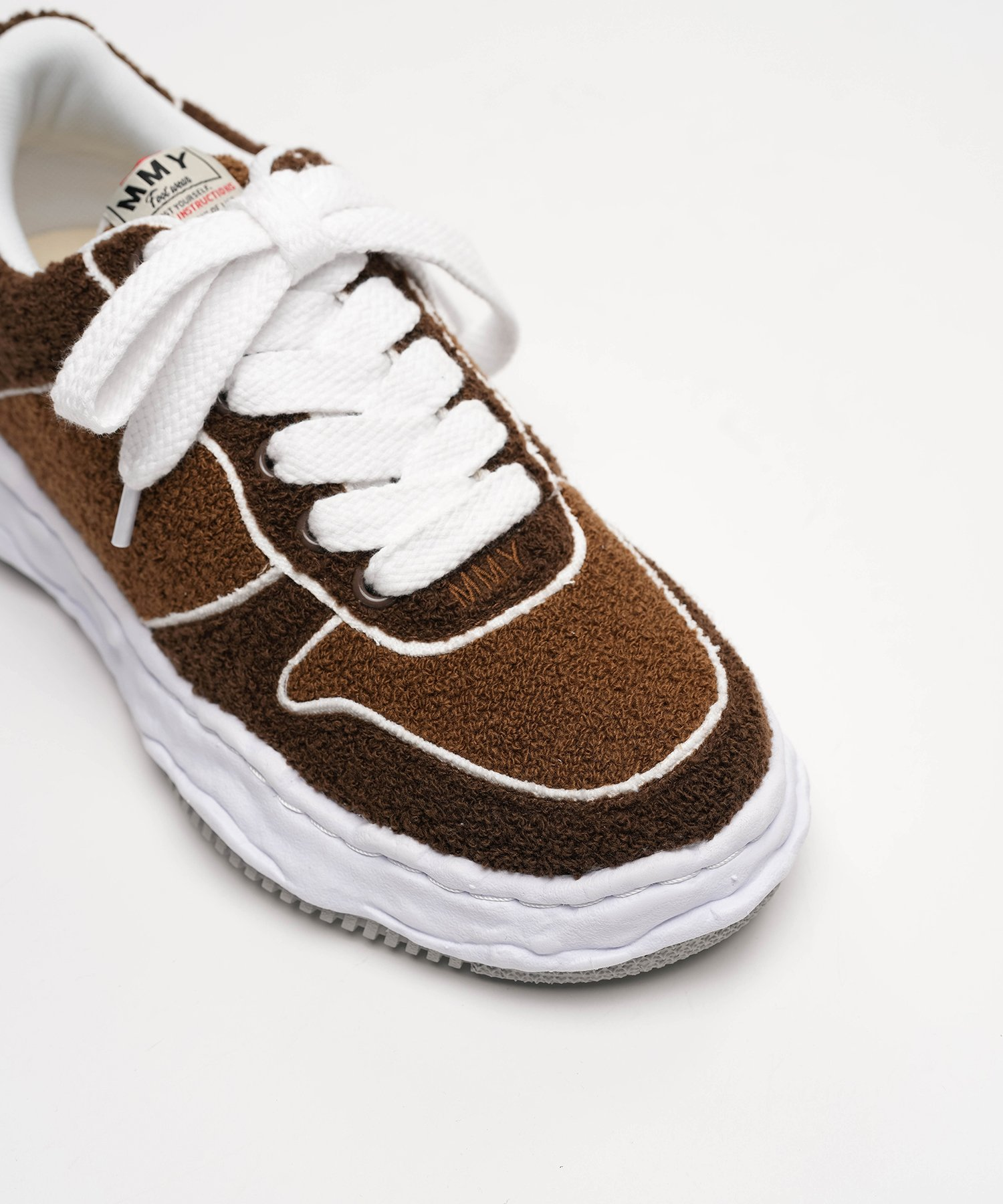 Giày Maison Mihara Yasuhiro Wayne OG Sole Chenille 'Brown' 
