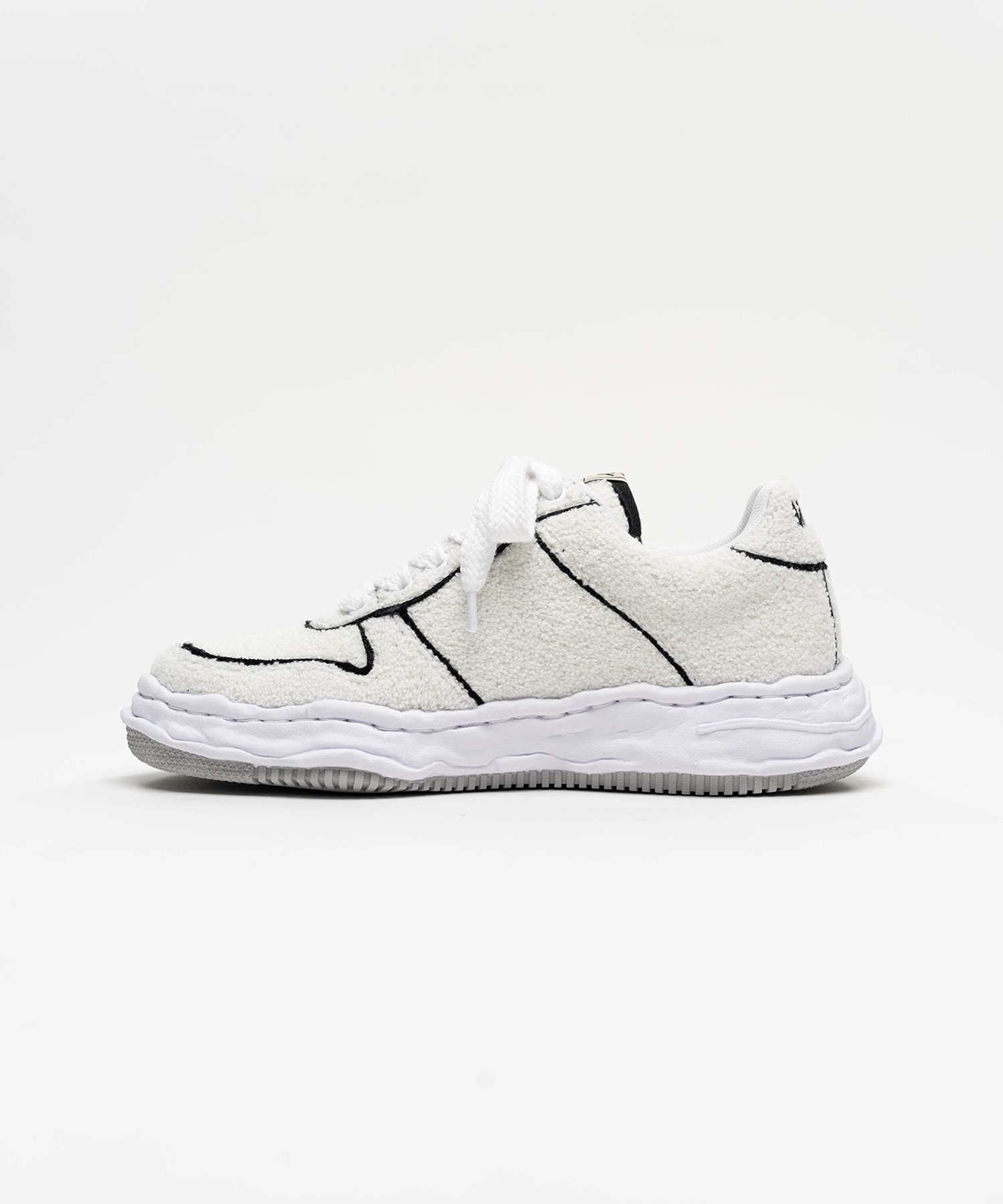  Giày Maison Mihara Yasuhiro Wayne OG Sole Chenille 'White' 