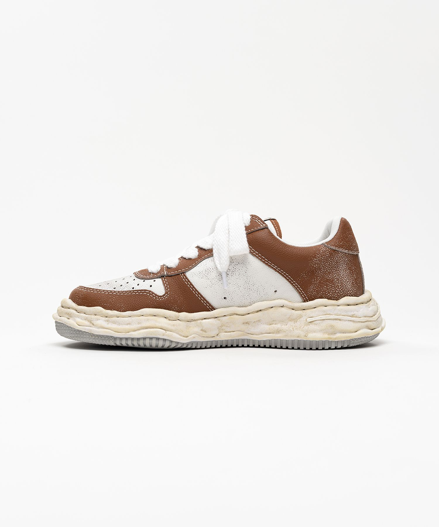  Giày Maison Mihara Yasuhiro Wayne OG Sole Shrink 'Brown' 