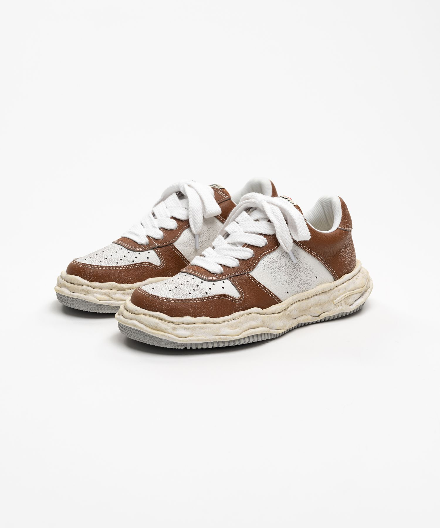  Giày Maison Mihara Yasuhiro Wayne OG Sole Shrink 'Brown' 