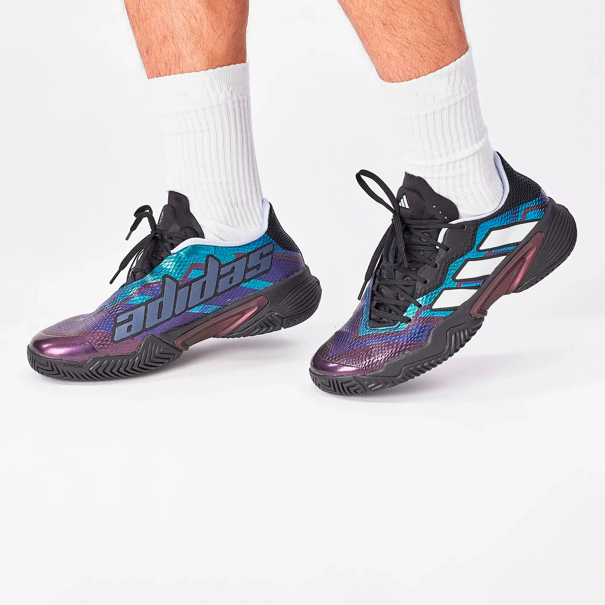  Giày Nam Adidas Barricade 'Core Black' 