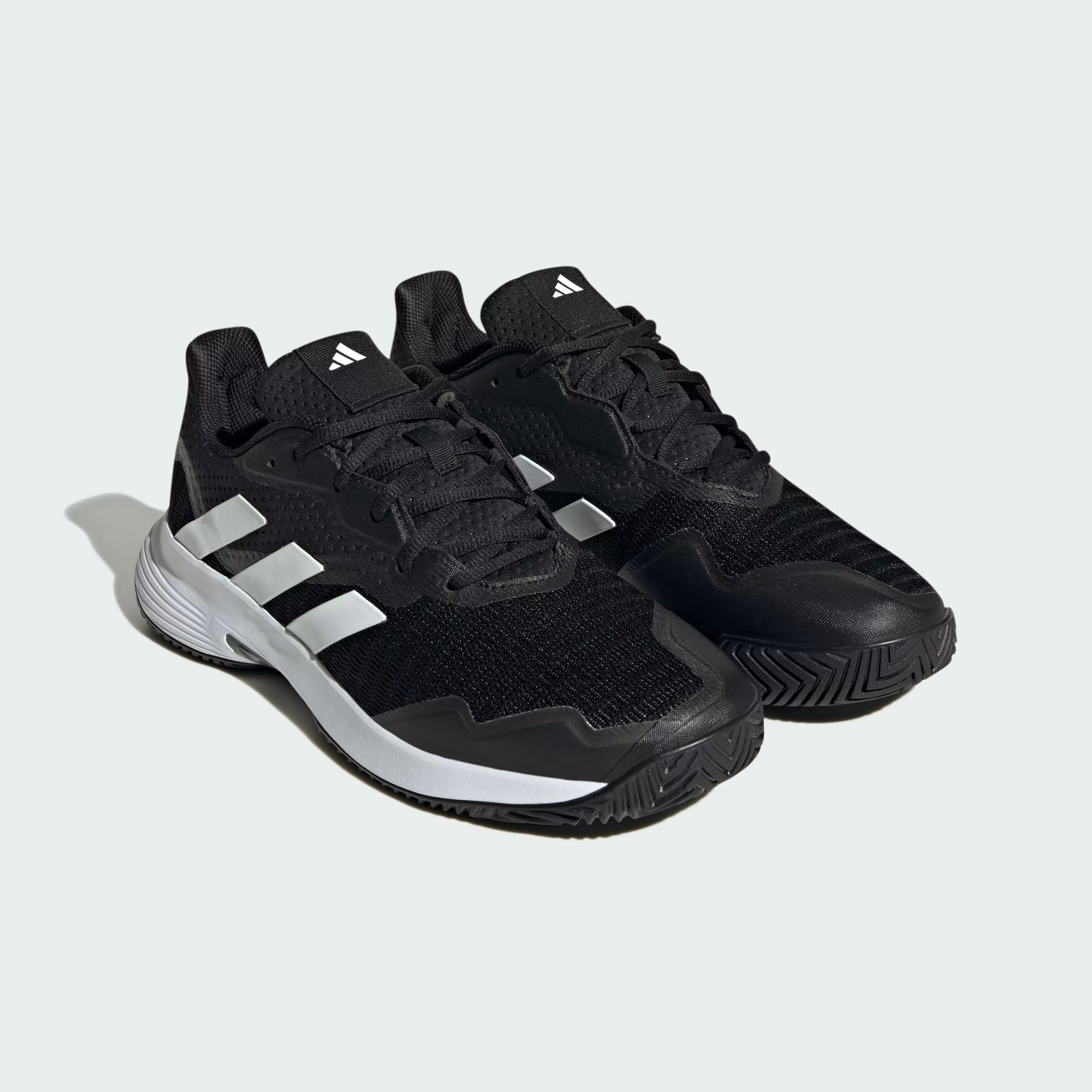  Giày Nam Adidas Courtjam Control M 'Black' 
