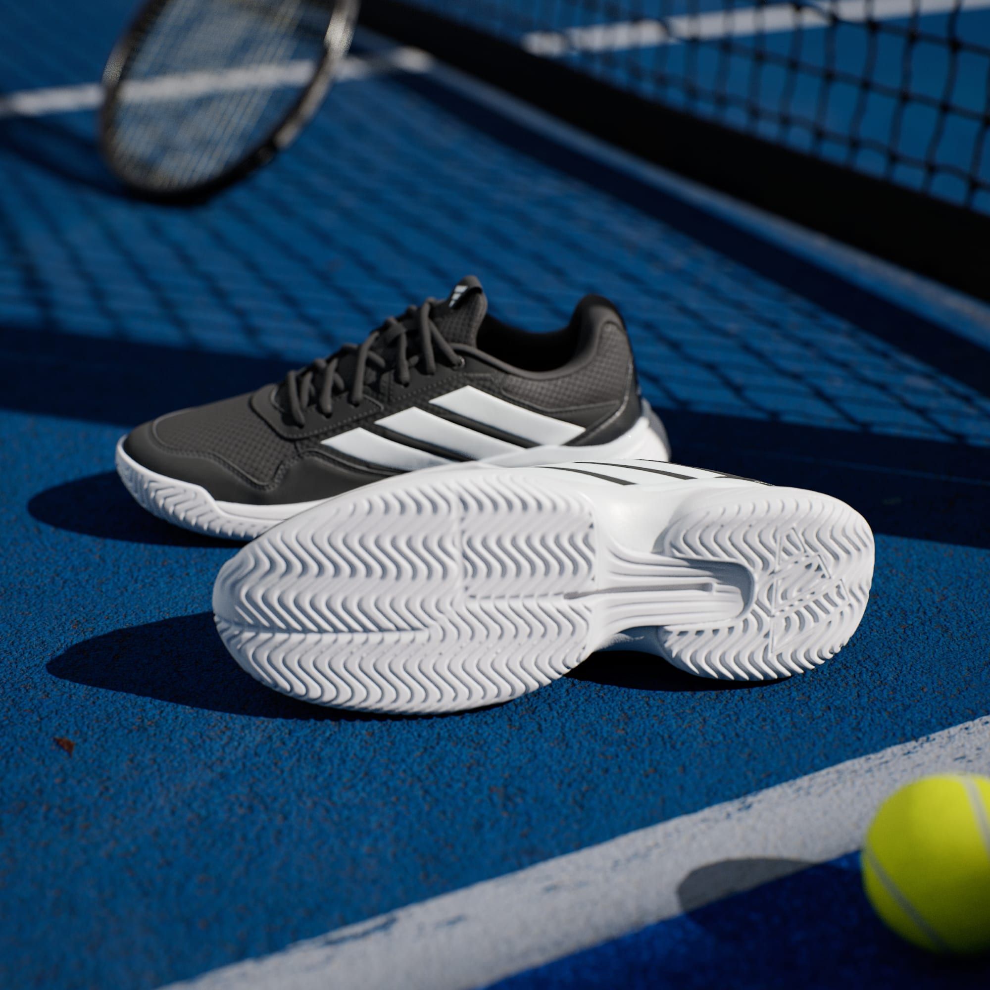  Giày Nam Adidas GameCourt 3 All Court Tennis Shoes 'Black' 
