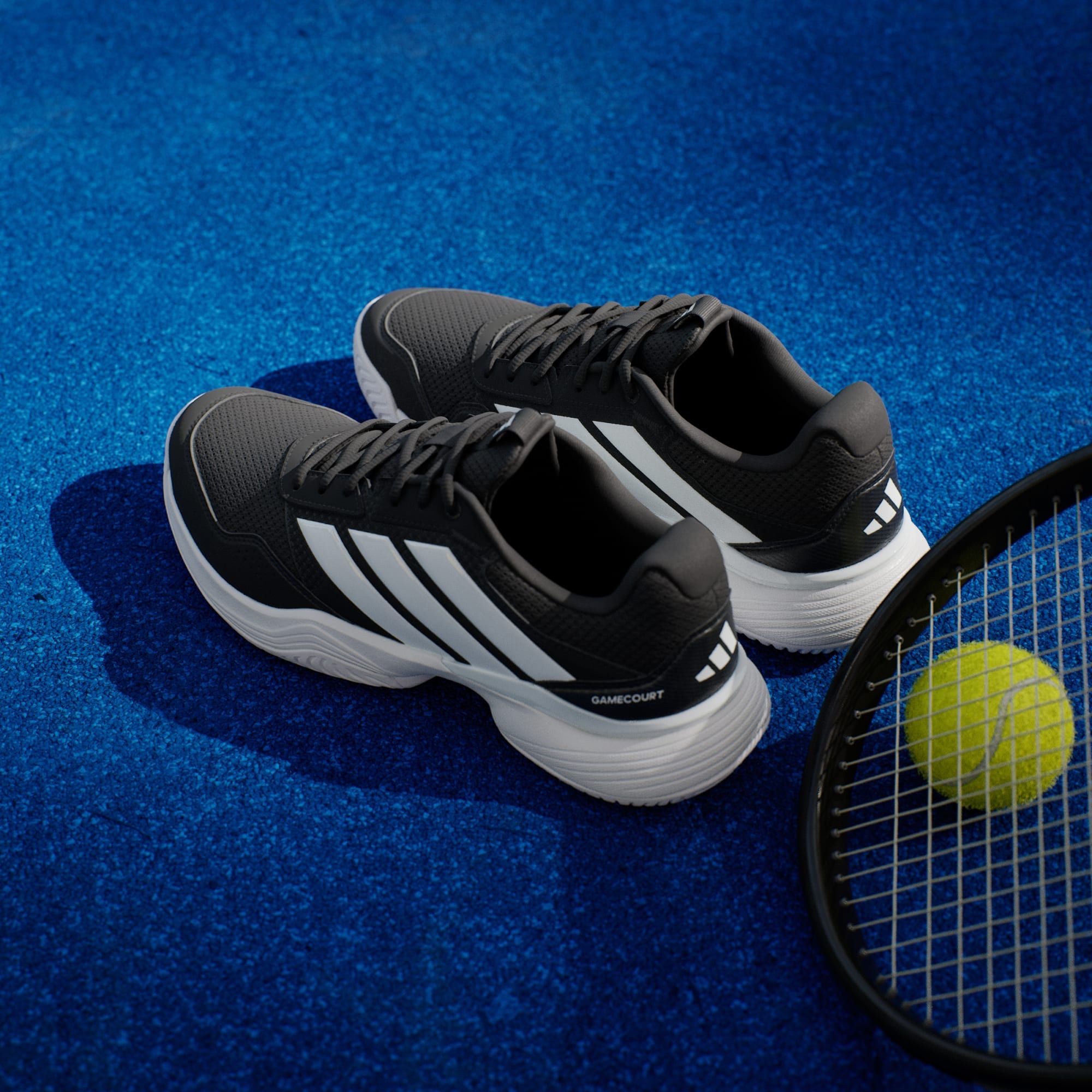  Giày Nam Adidas GameCourt 3 All Court Tennis Shoes 'Black' 