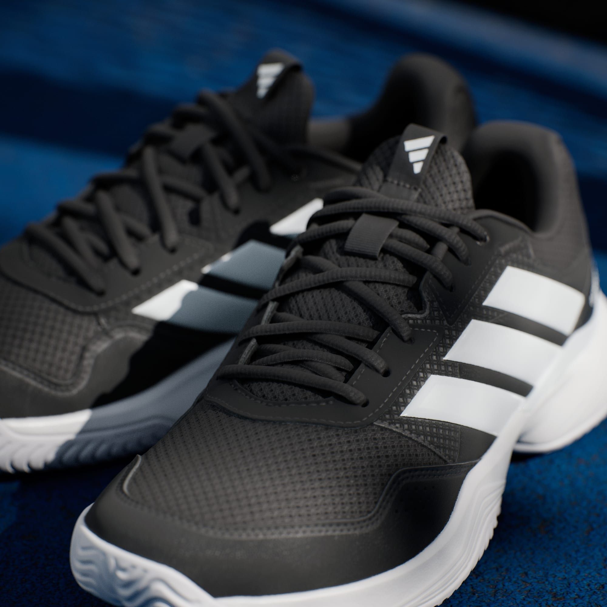  Giày Nam Adidas GameCourt 3 All Court Tennis Shoes 'Black' 