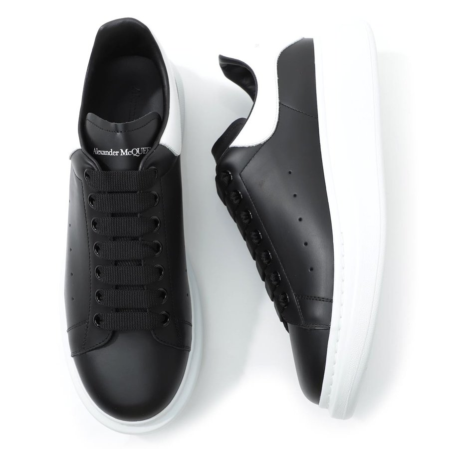  Giày Nam Alexander McQueen Oversized Sneaker 'Black' 