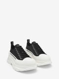  Giày Nam Alexander McQueen Tread Slick Lace Up 'Black' 