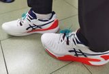  Giày Nam Asics Gel Resolution 9 Clay 'White Blue Expanse' 