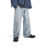  Giày Nam Balenciaga Hamptons Worn-out Trainers 'Black' 