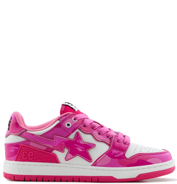  Giày Nam Bape SK8 STA #2 M2 'Pink' 