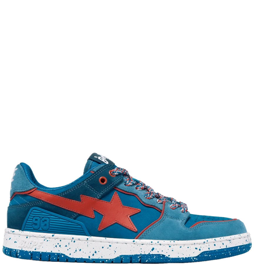  Giày Nam Bape SK8 STA #7 M2 'Blue' 