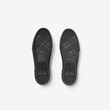  Giày Nam Burberry Check Nylon Blend Sneakers 'Grey' 