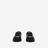  Giày Nam Burberry Leather Nylon Harrow Sneakers​ 'Black' 