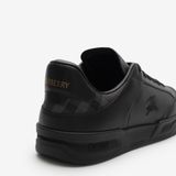  Giày Nam Burberry Leather Nylon Harrow Sneakers​ 'Black' 