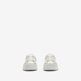  Giày Nam Burberry Leather Nylon Harrow Sneakers​ 'White' 