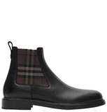  Giày Nam Burberry Leather Pembroke Boots 'Black' 