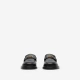  Giày Nam Burberry Leather Pembroke Loafers 'Black' 