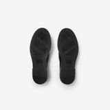  Giày Nam Burberry Leather Pembroke Loafers 'Black' 