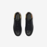  Giày Nam Burberry Leather Set Sneakers​ 'Black' 
