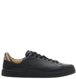  Giày Nam Burberry Leather Set Sneakers​ 'Black' 