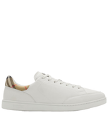  Giày Nam Burberry Leather Set Sneakers​ 'White' 