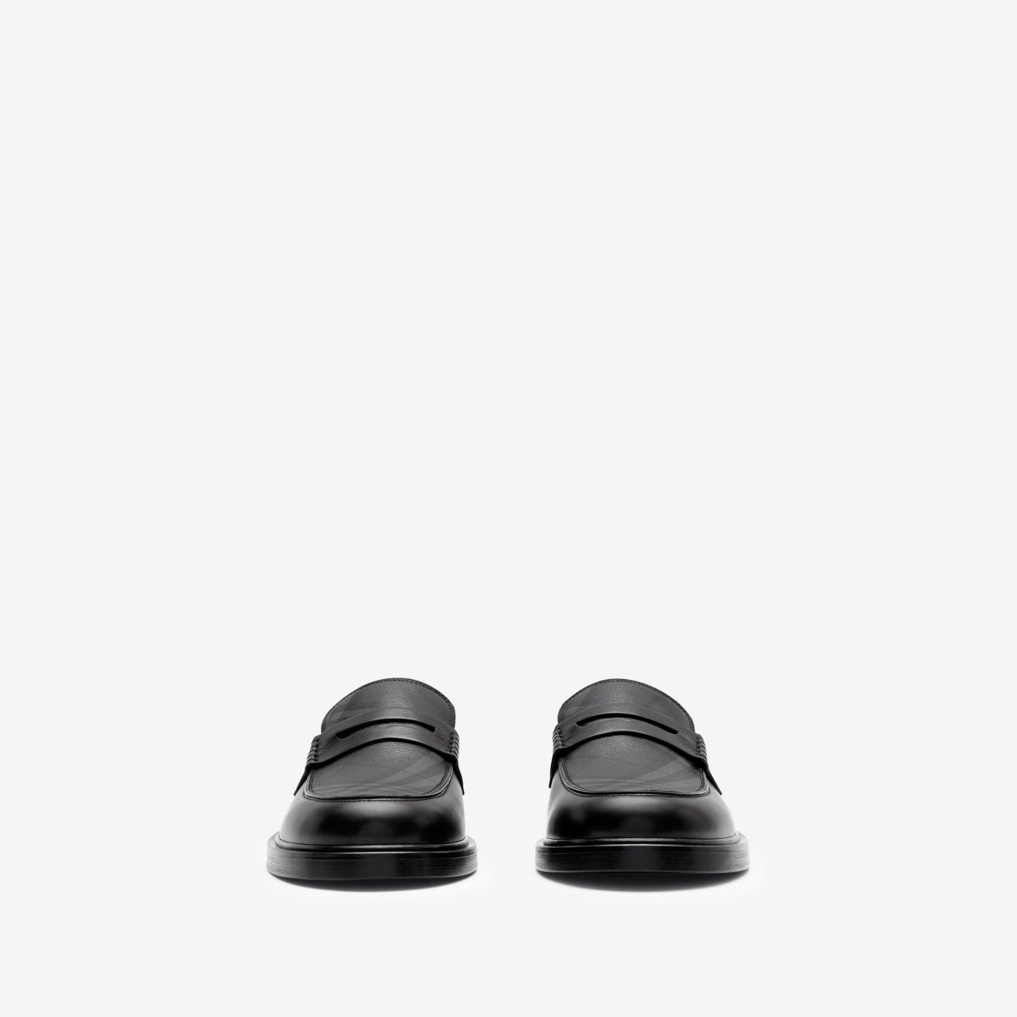  Giày Nam Burberry Pembroke Loafers 'Black' 
