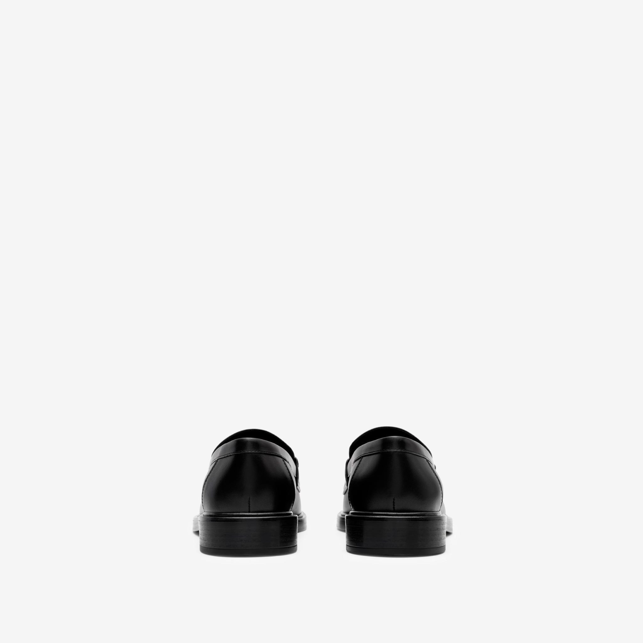  Giày Nam Burberry Pembroke Loafers 'Black' 