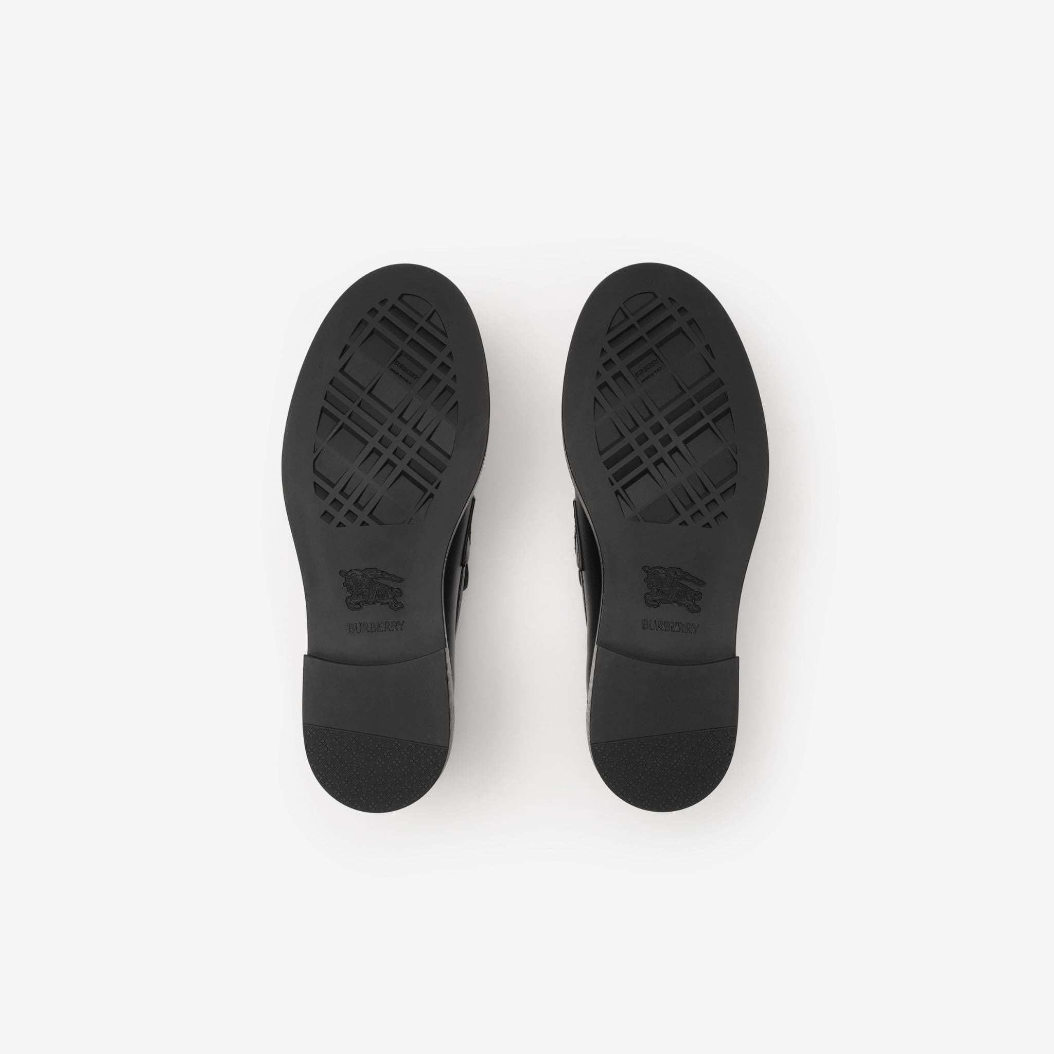  Giày Nam Burberry Pembroke Loafers 'Black' 