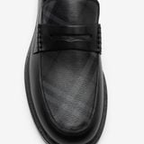  Giày Nam Burberry Pembroke Loafers 'Black' 
