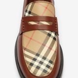  Giày Nam Burberry Pembroke Loafers 'Tobacco' 